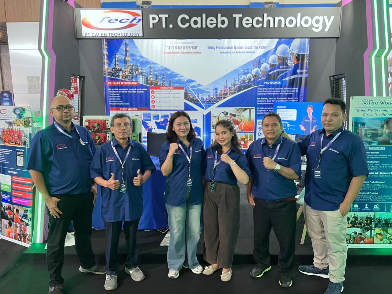 Pro Worker x Caleb Technology at PINDEX 2026